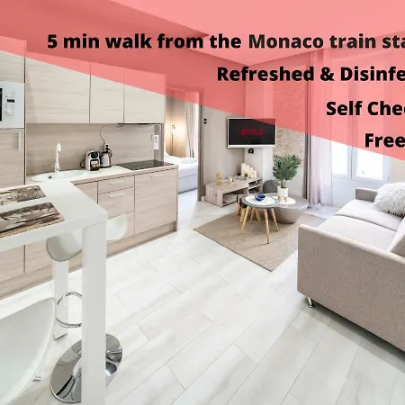 Frontiere Monaco - Appartement Moderne Renove - Ah Beausoleil Extérieur photo